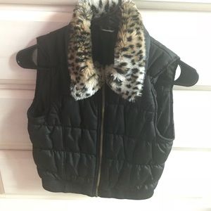 Leopard Print Girl’s Vest
